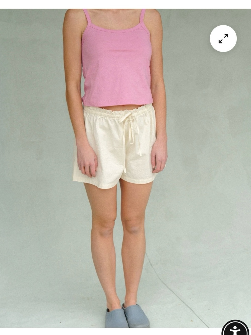 Sandeehaus Pink Spaghetti Strap Camisole